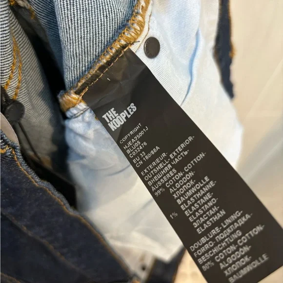 New with tags! THE KOOPLES jeans - Picture 4 of 7